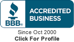 BBB Accreditd Business - Click for profile