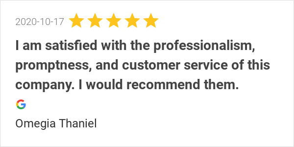 customer review of Lutherville Timonium window company Maryland