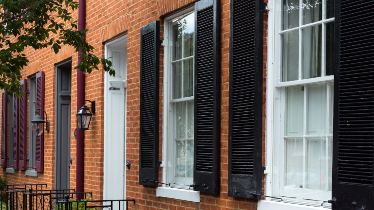 The black window at the North Laurel, MD