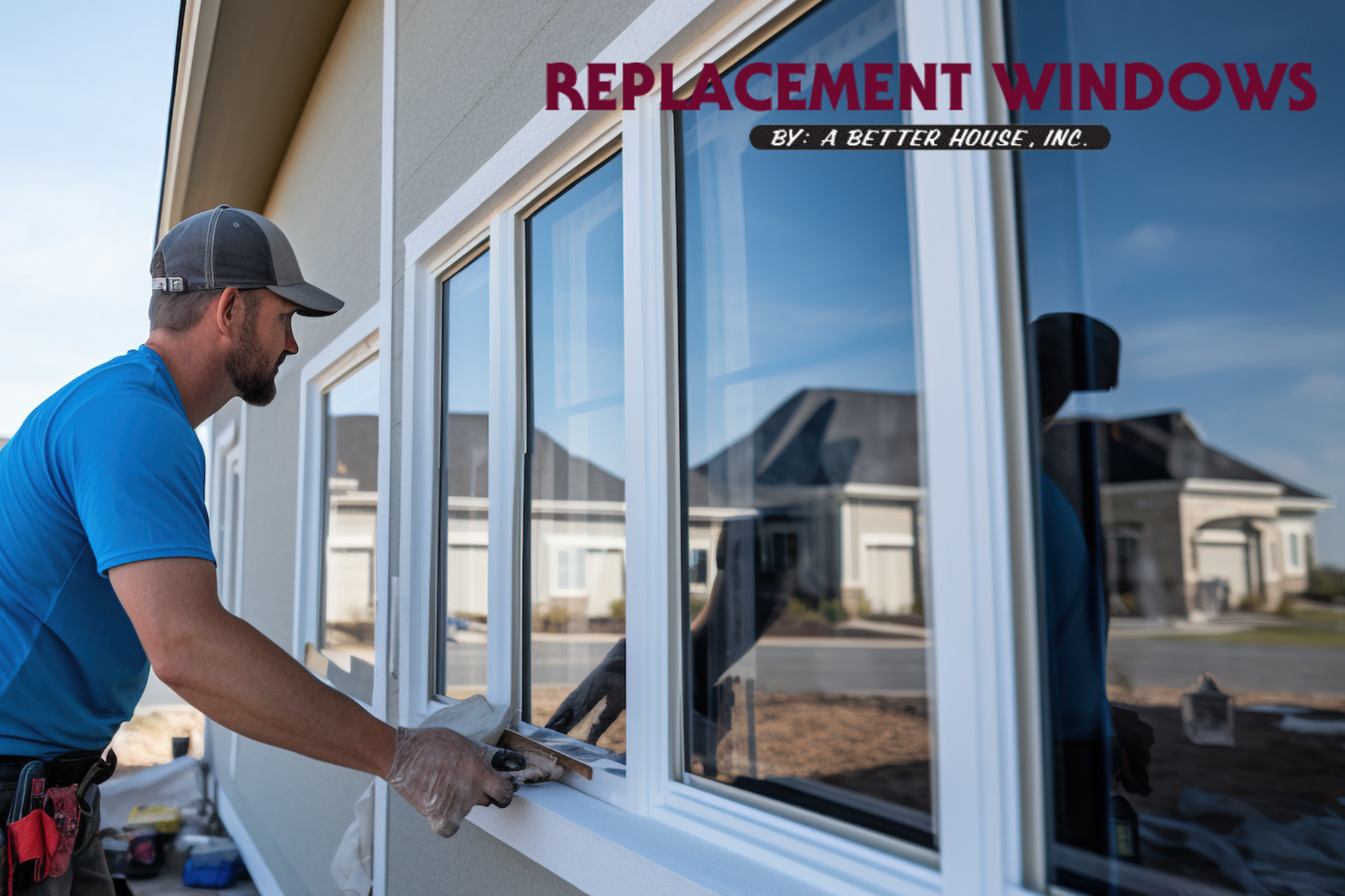 Chantilly window installation