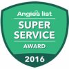 Angie's List Super Service Award 2016